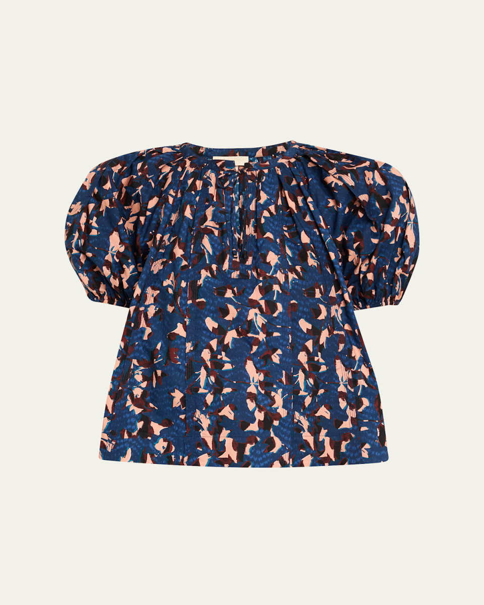 Loli Short-Sleeve Blouse
